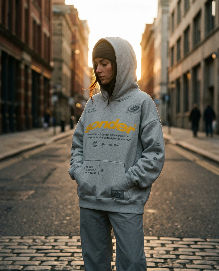 04 — Look Closer Hoodie / Grey